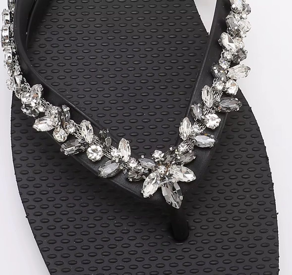 Tongs femme Fleur de Cristaux