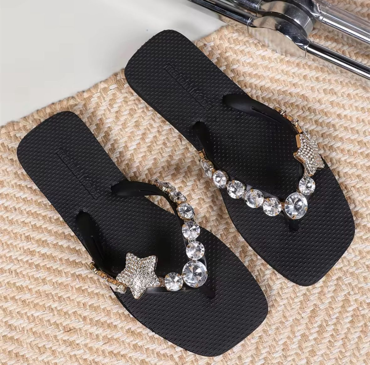 Tongs femme Étoile & Cristaux