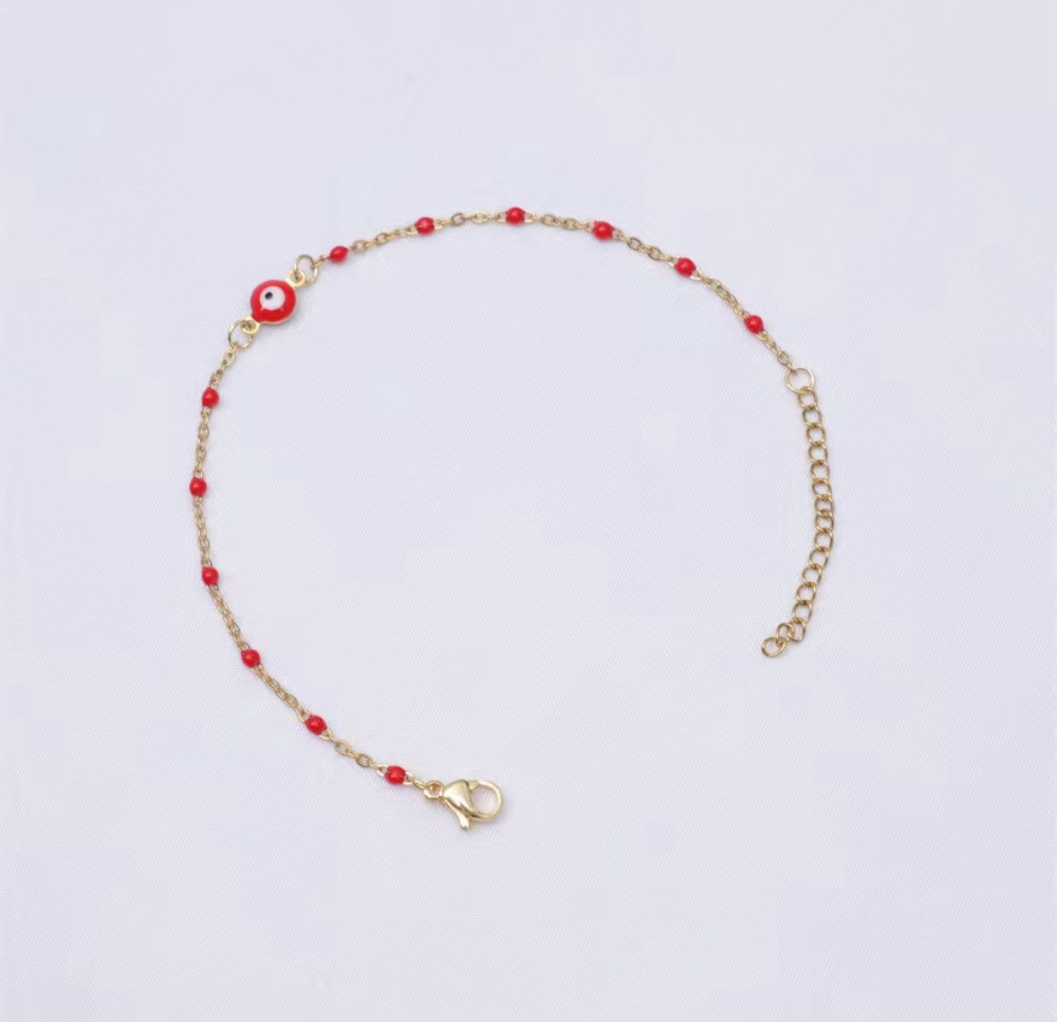 Bracelet Œil Porte-Bonheur en acier inoxydable