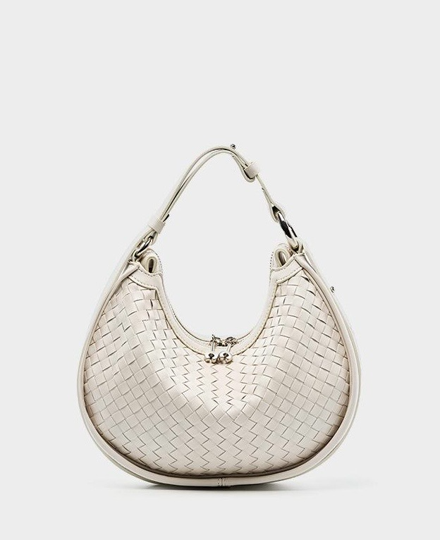 Modèle Léger tressé en cuir véritable