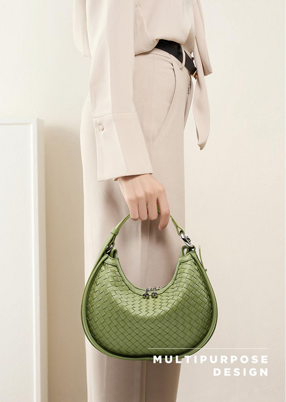 Modèle Léger tressé en cuir véritable