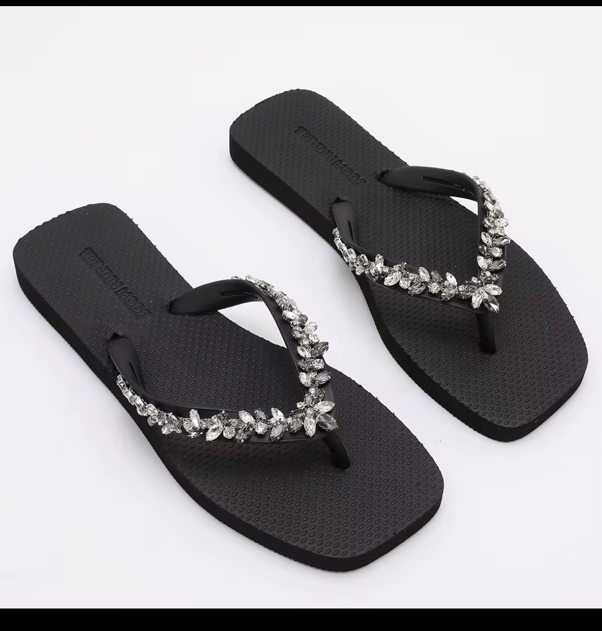 Tongs femme Fleur de Cristaux